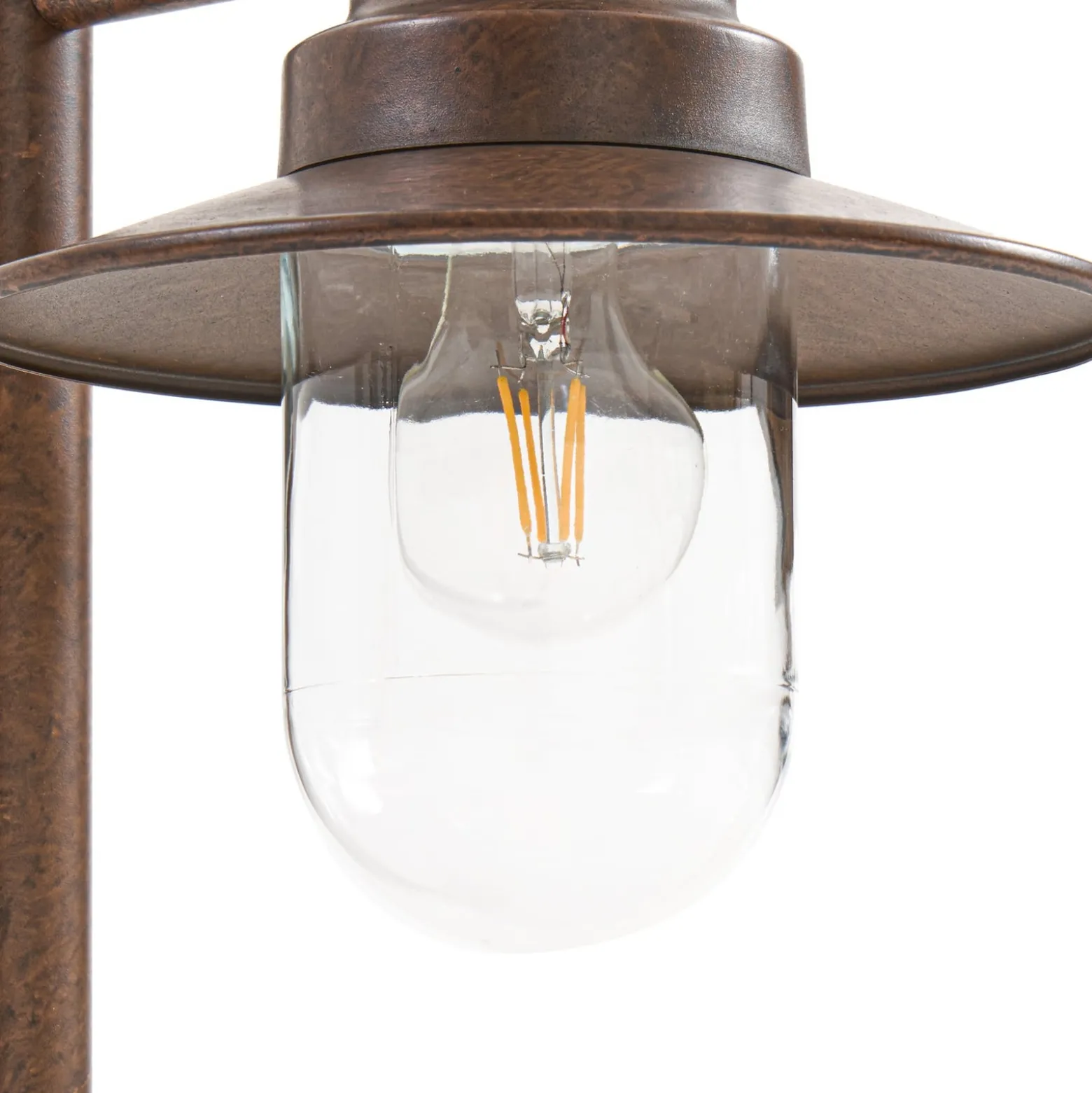 Lindby pylväsvalaisin Eloretta, ruoste, 60 cm, teräs, IP44, E27