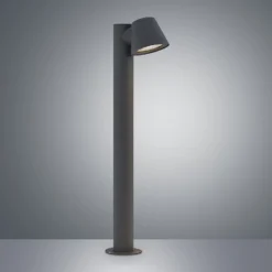 Lindby pylväsvalaisin Ileyna, antrasiitti, metalli, 70cm