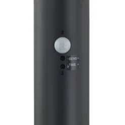 Lindby pylväsvalaisin Statius, antrasiitti/valkoinen, anturi, 100 cm