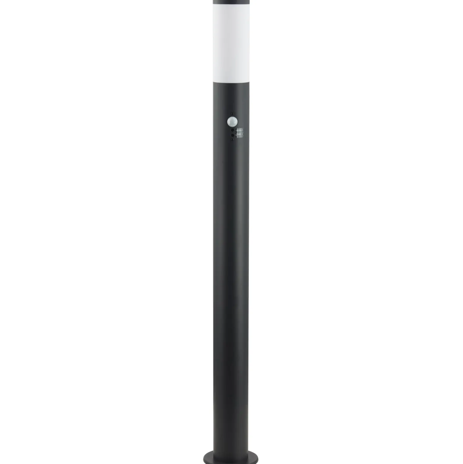 Lindby pylväsvalaisin Statius, antrasiitti/valkoinen, anturi, 100 cm