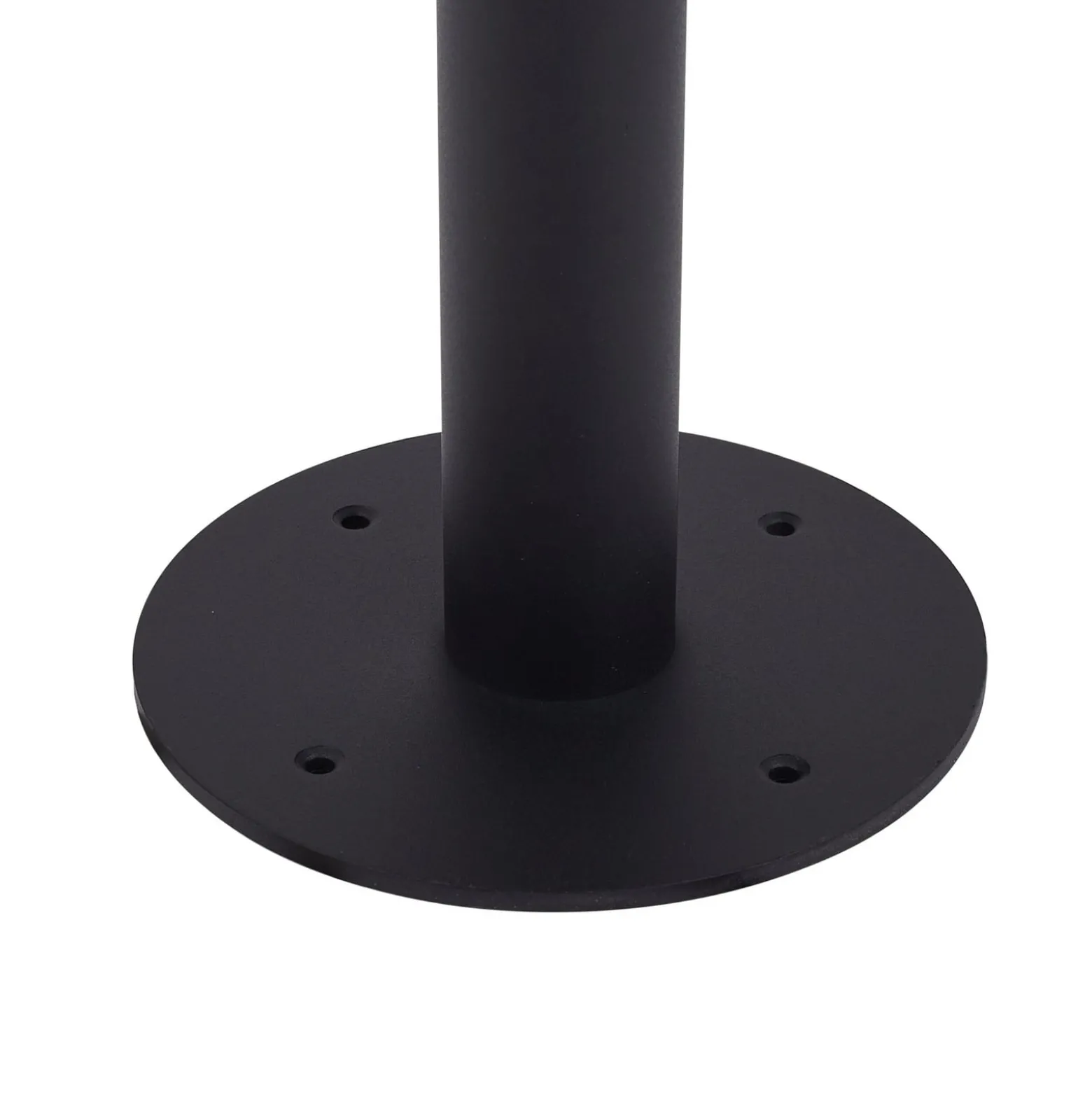 Lindby pylväsvalaisin Zayn, musta, lasi, korkeus 109 cm, IP65