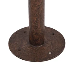 Lindby pylväsvalaisin Zayn, ruosteenvärinen, lasi, korkeus 109 cm, IP65