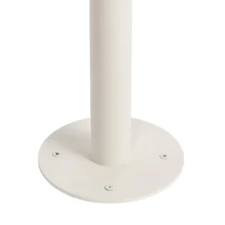 Lindby pylväsvalaisin Zayn, valkoinen, lasi, korkeus 109 cm, IP65