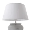 Lindby pöytävalaisin Aelith, Ø 30 cm, valkoinen, keraaminen, E27