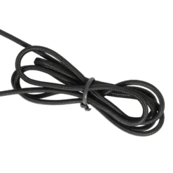 Lindby pöytävalaisin Aralena, musta/kulta, korkeus 26,5 cm