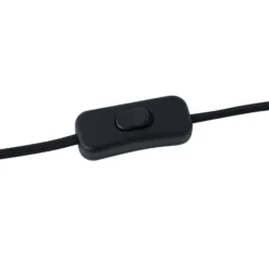 Lindby pöytävalaisin Kimiko, korkeus 38 cm, puu, tekstiili