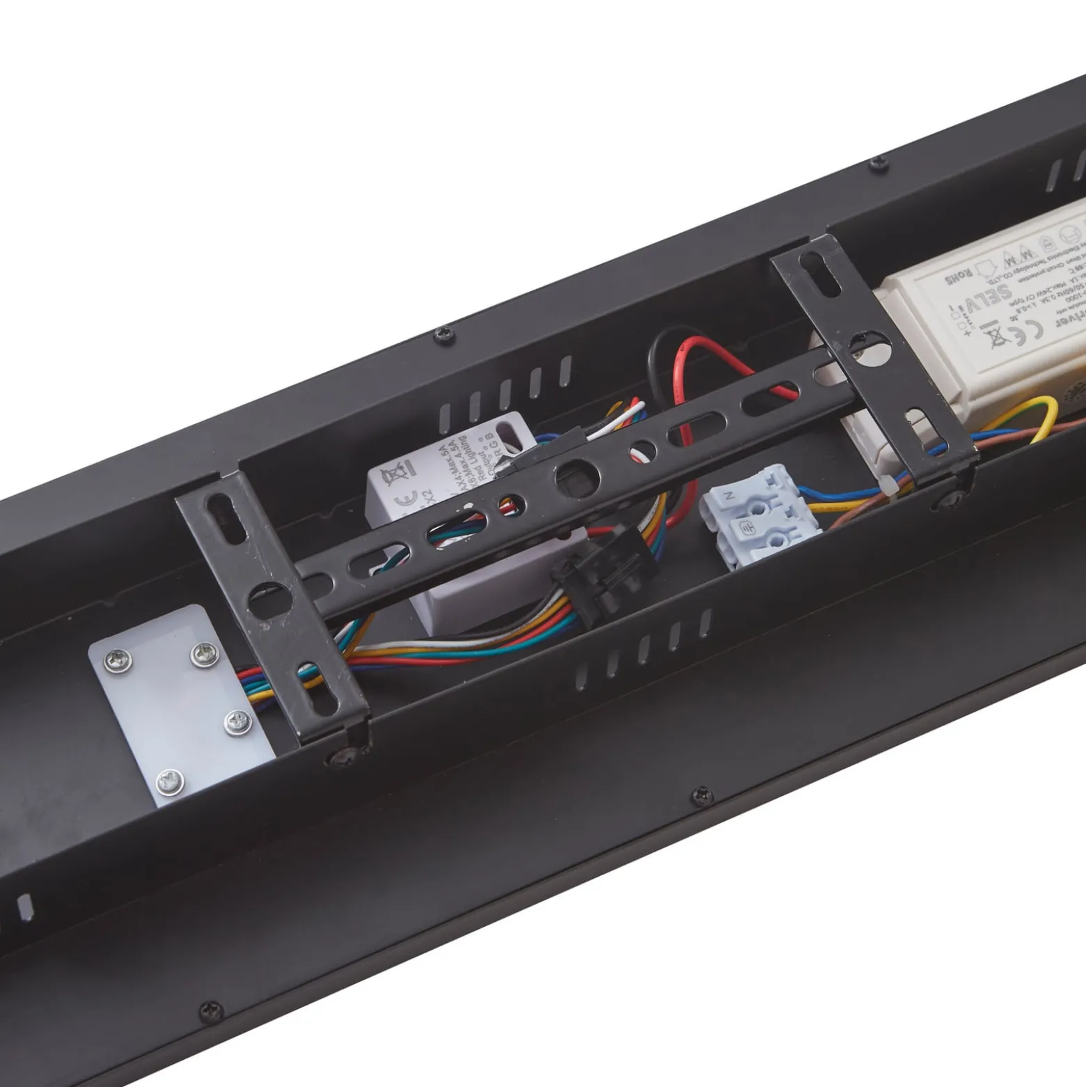Lindby Raymie -LED-kattovalaisin P 56,6 cm RGBW