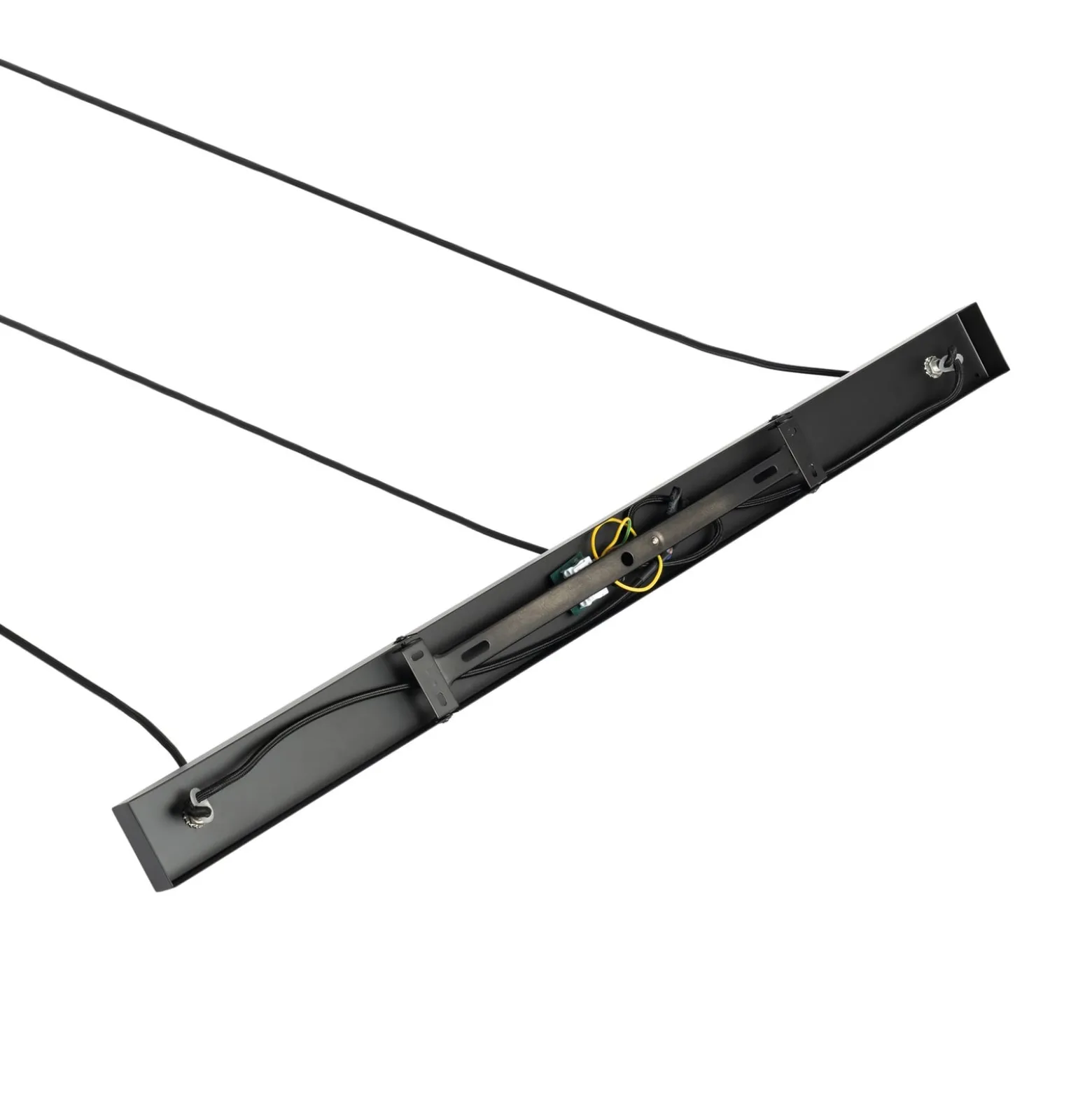 Lindby riippuvalaisin Aralena, musta/kulta, 3-valo, pituus93cm