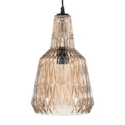 Lindby Riippuvalaisin Belarion, meripihka, lasi, Ø 23 cm