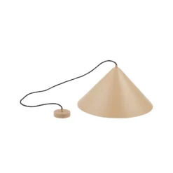 Lindby Riippuvalaisin Clarine, beige, Ø 50 cm, metallia
