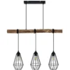 Lindby Riippuvalaisin Eldarion, 90 cm, 3-valo, puu, E27