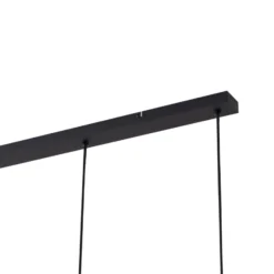 Lindby Riippuvalaisin Hildur, 4-valo, 115 cm, savunharmaa, lasi