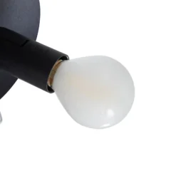 Lindby Riippuvalaisin Isamer, savunharmaa, 130 cm, maapallo