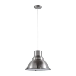 Lindby-riippuvalaisin Letty, Ø 39 cm, nikkelinvärinen, metalli, E27