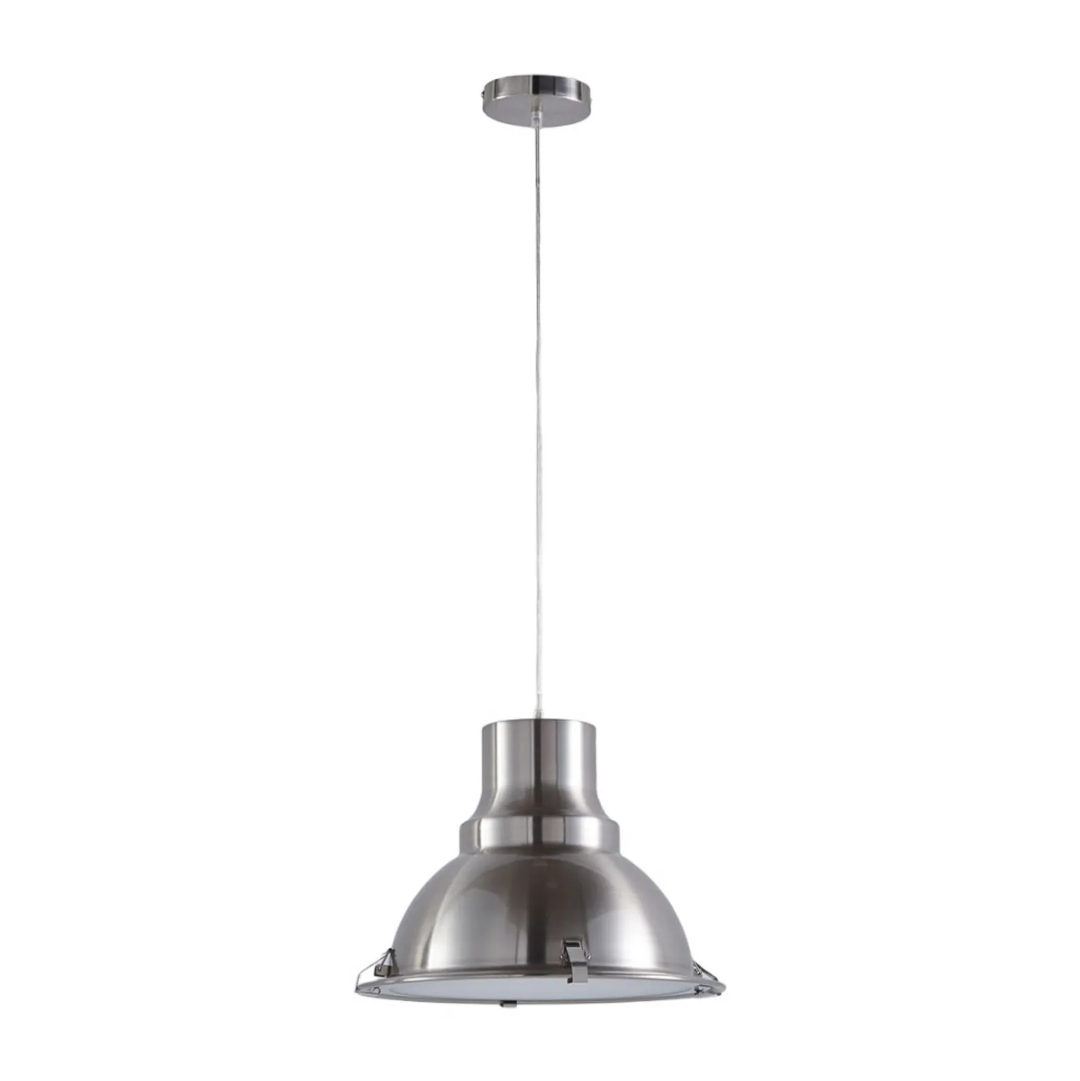 Lindby-riippuvalaisin Letty, Ø 39 cm, nikkelinvärinen, metalli, E27
