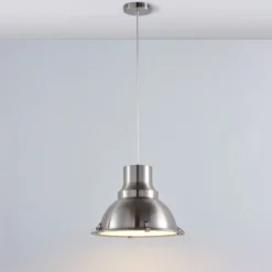 Lindby-riippuvalaisin Letty, Ø 39 cm, nikkelinvärinen, metalli, E27