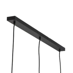 Lindby Riippuvalaisin Marla, 3-valo, lasi, savunharmaa, 102cm