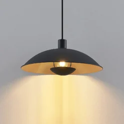 Lindby riippuvalaisin Narisara, Ø 40 cm, E27, musta-kultainen
