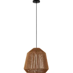 Lindby-riippuvalaisin Otso, 40 cm korkea, bambu, E27