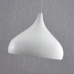 Lindby Riippuvalaisin Ritana, valkoinen, metalli, Ø 31 cm, E27