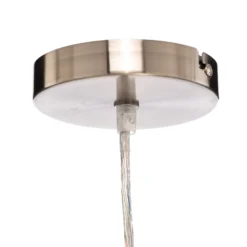 Lindby riippuvalaisin Sebatin, Ø 50 cm, valkoinen, kangas, E27