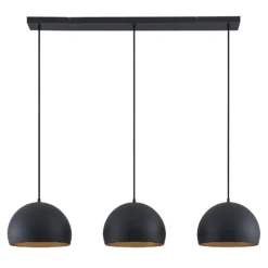 Lindby Riippuvalaisin Tarjei, pituus 120cm, musta/kulta, metallia