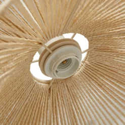 Lindby riippuvalaisin Valdorin, beige, paperi, Ø 40 cm, E27
