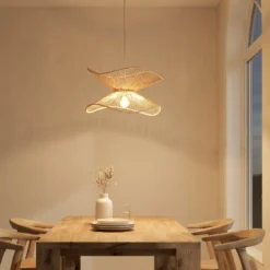 Lindby riippuvalaisin Valdorin, beige, paperi, Ø 40 cm, E27