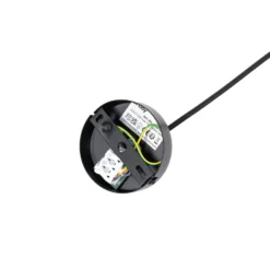 Lindby Riippuvalaisin Yaelle, Ø 40 cm, rottinki, musta, E27