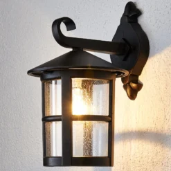 Lindby seinävalaisin Florentine, 35 cm, ruosteenvärinen, alumiini, IP 44