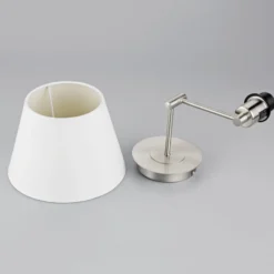 Lindby seinävalaisin Pola, 30 cm, nikkeli, ulosvedettävä, tekstiili