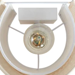 Lindby seinävalaisin Soula, 20 cm, beige, muovi, E27
