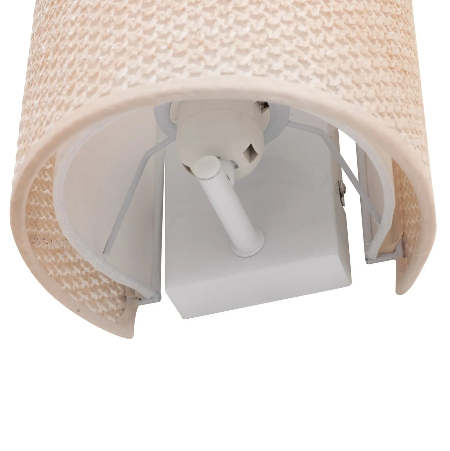 Lindby seinävalaisin Soula, 20 cm, beige, muovi, E27