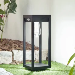 Lindby Smart LED aurinkojalustavalo Enea, sensori, CCT, RGB