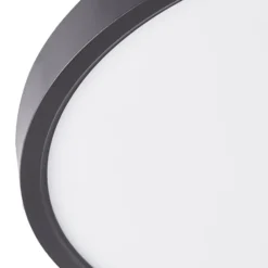 Lindby Smart LED kattovalaisin Pravin, Ø 30 cm, CCT, musta