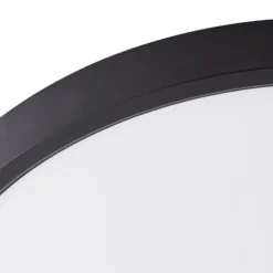 Lindby Smart LED kattovalaisin Pravin, Ø 30 cm, CCT, musta