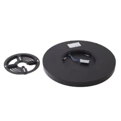 Lindby Smart LED kattovalaisin Pravin, Ø 30 cm, CCT, musta