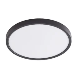 Lindby Smart LED kattovalaisin Pravin, Ø 30 cm, CCT, musta