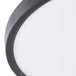 Lindby Smart LED kattovalaisin Pravin, Ø 40 cm, CCT, musta