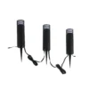 Lindby Smart LED-sokkeli valaisin Kaelo, CCT, RGB, Tuya, 3 kpl