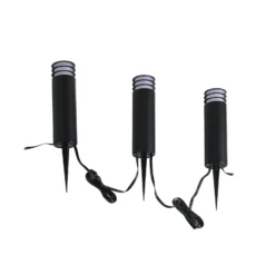 Lindby Smart LED-sokkeli valaisin Kaelo, CCT, RGB, Tuya, 3 kpl