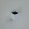 Lindby Smart LED-ulkoseinälamppu Dara, 10 cm, valkoinen, CCT Tuya