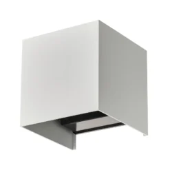 Lindby Smart LED-ulkoseinälamppu Dara, 10 cm, valkoinen, CCT Tuya