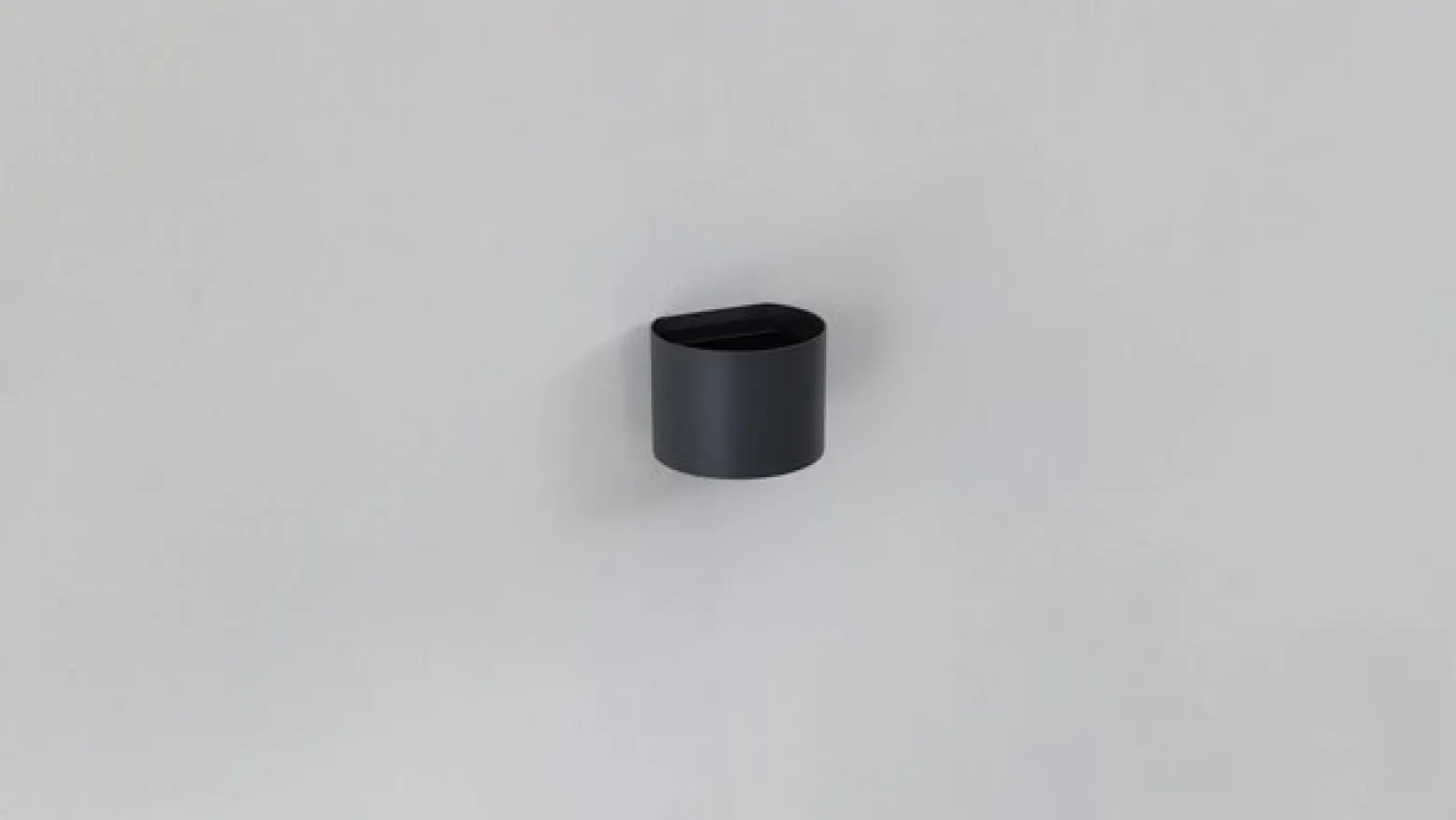 Lindby Smart LED-ulkoseinälamppu Dara, harmaa, pyöreä, CCT RGB, Tuya