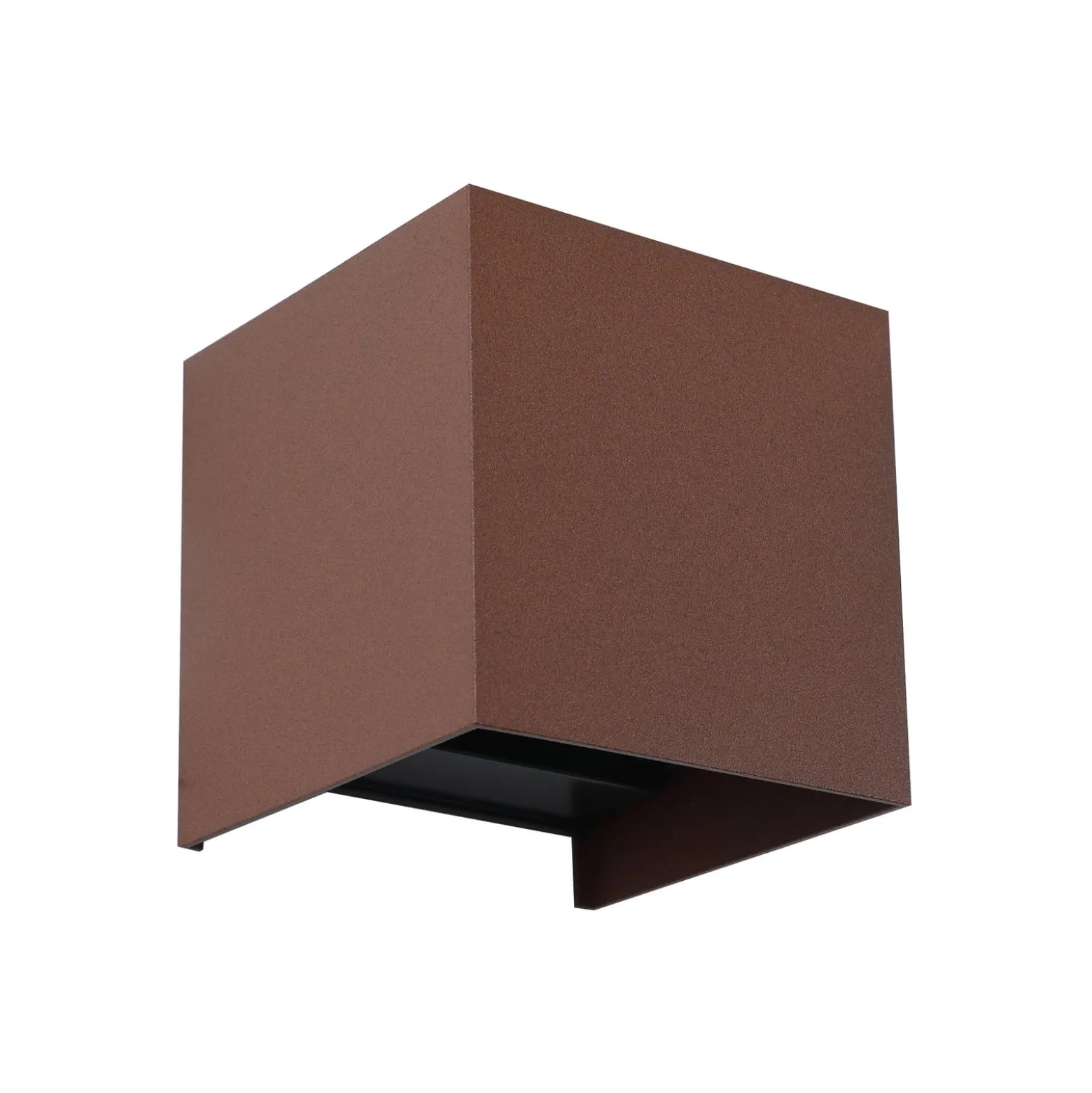 Lindby Smart LED-ulkoseinälamppu Dara, ruostumaton teräs, kulmikas, CCT RGB,