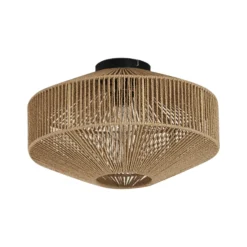 Lindby Sorino kattovalaisin, paperia, rautaa, Ø 40 cm