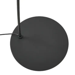 Lindby Triangolo -kaarilamppu, musta, korkeus 195 cm, metalli E27