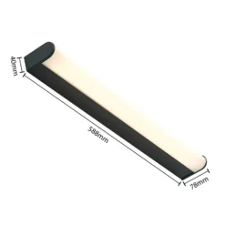 Lindby Ulisan kylpyhuoneen LED-valo pyöreä 58,8 cm
