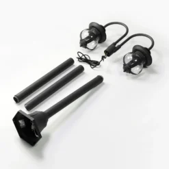 Lindby ulkovalaisin Farley, 215 cm, 2-valo, IP44, E27