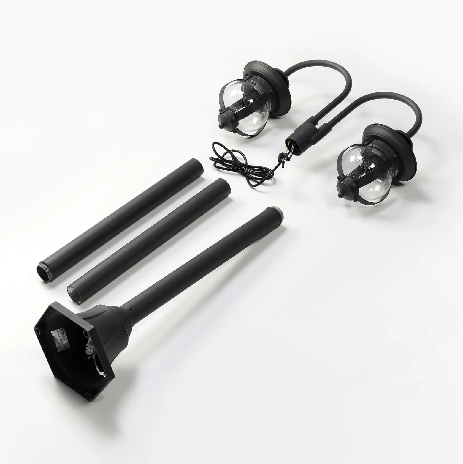 Lindby ulkovalaisin Farley, 215 cm, 2-valo, IP44, E27